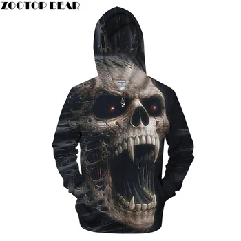 Terrior 3D Zipper Hoodie Men Zip Hoody Skull Tracksuit Casual Sweatshirt LongSleeve Coat Streatwear Pullover DropShip ZOOTOPBEAR
Terrior 3D Zipper Hoodie Men Zip Hoody Skull Tracksuit Casual Sweatshirt LongSleeve Coat Streatwear Pullover DropShip ZOOTOPBEAR