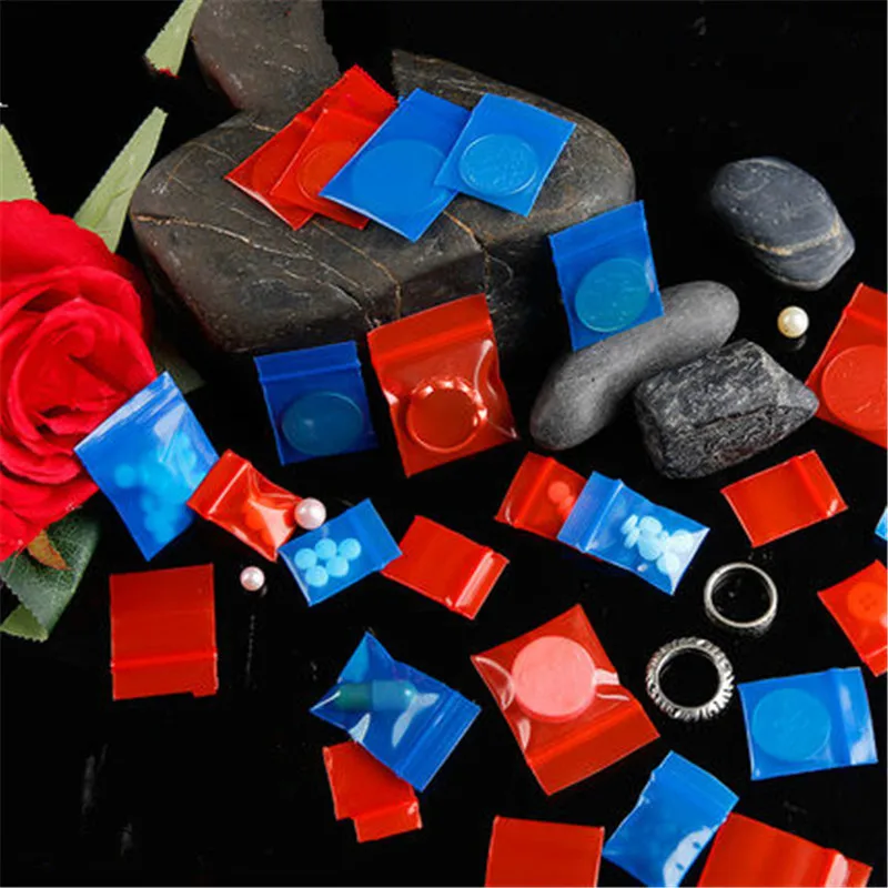 20 Wires 100pcs Colored Blue Red Ziplock Bag Jewellery Bag Small Thickening Pocket Sealed Bags Accessories Jewelry Bag
20 Wires 100pcs Colored Blue Red Ziplock Bag Jewellery Bag Small Thickening Pocket Sealed Bags Accessories Jewelry Bag