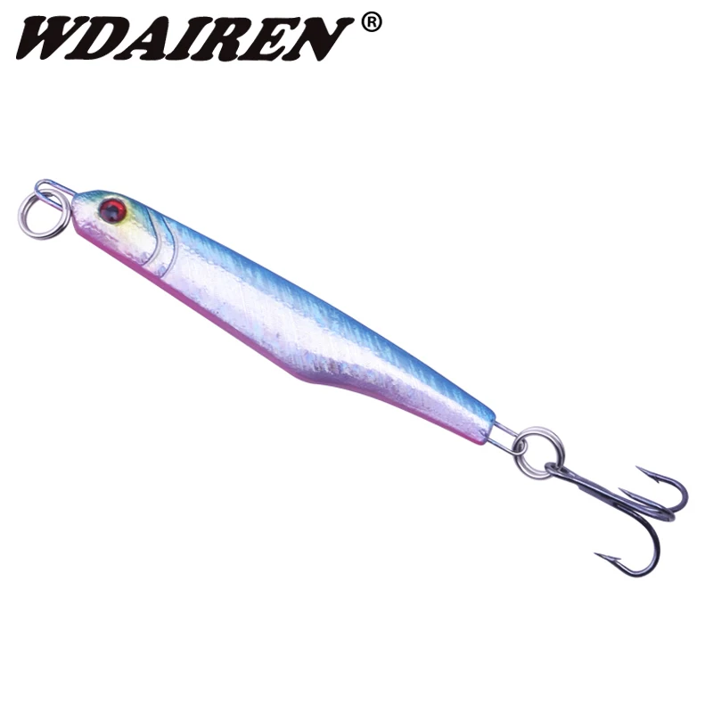 1Pc Slow Pitch Jigging Fishing Lure 6.5cm 16g Lead Metal Vertical Fishing Jig spinner bait Treble Hook hard lures Fishing Tackle
1Pc Slow Pitch Jigging Fishing Lure 6.5cm 16g Lead Metal Vertical Fishing Jig spinner bait Treble Hook hard lures Fishing Tackle