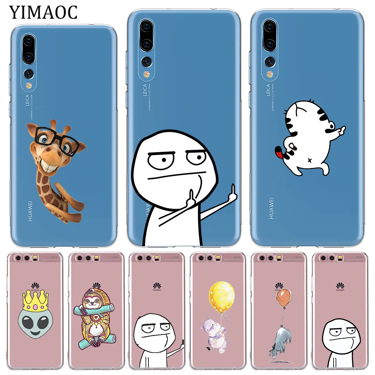 Мягкий силиконовый чехол для Huawei P30 P20 Pro P10 P8 P9 Lite 2017 2016 2015 P smart Z 2019|Бамперы| |