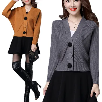 XUXI Women's Fashion Clothes Button-Neck Solid colour Casual Long Sleeve Knit Sweater Cardigan Knitwear Tops one pieces FZ609
XUXI Women's Fashion Clothes Button-Neck Solid colour Casual Long Sleeve Knit Sweater Cardigan Knitwear Tops one pieces FZ609