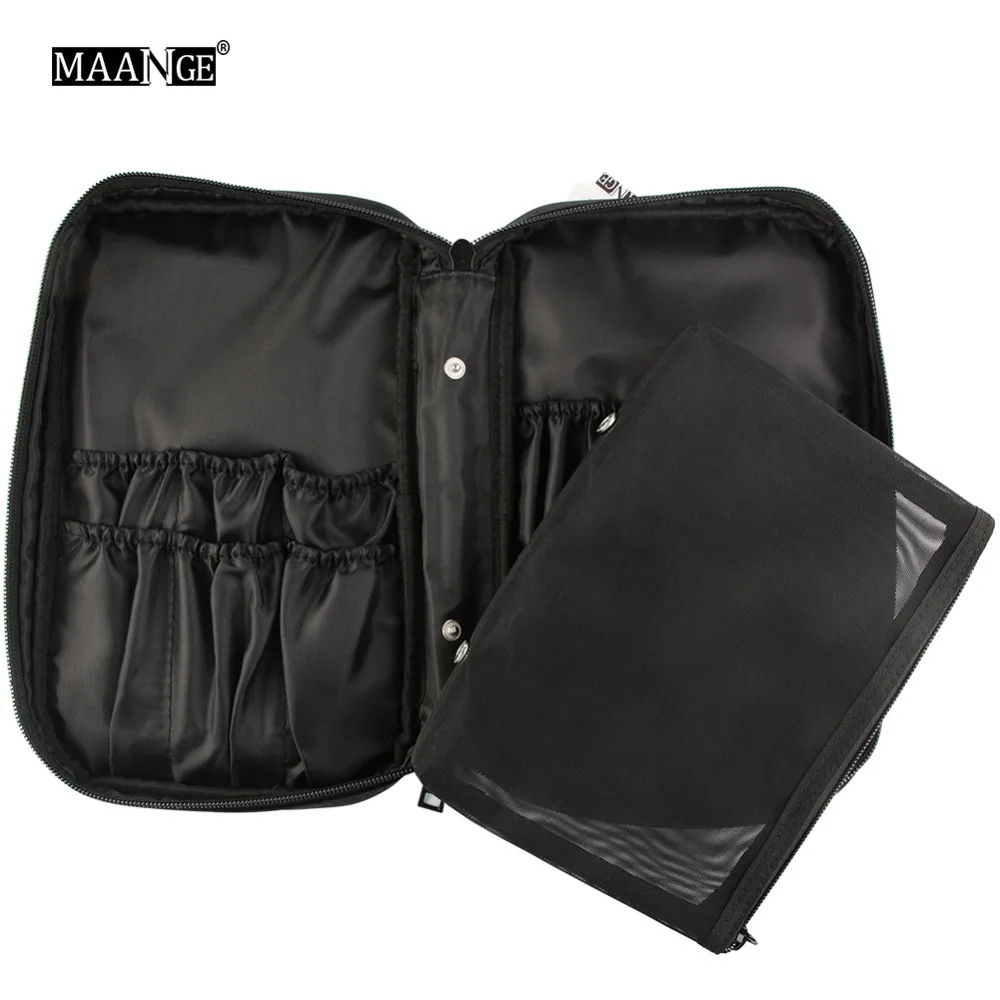 ESSANCEYA Professional Make Up Case Large Capacity 30pcs Make Up Brushes High Quality Nylon Makeup Bag
ESSANCEYA Professional Make Up Case Large Capacity 30pcs Make Up Brushes High Quality Nylon Makeup Bag