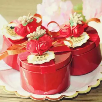Red Gold Rounded Alloy Gift Boxes Jewelry Gift Carton Box Bowknot Case Jewelry Package Wedding Birthday Party
Red Gold Rounded Alloy Gift Boxes Jewelry Gift Carton Box Bowknot Case Jewelry Package Wedding Birthday Party