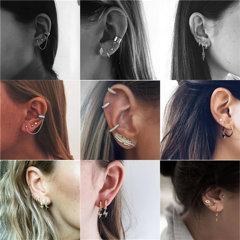 NEWBUY 10 Style Vintage Bohemian Drop Earrings For Women Fashion Jewelry Gold/Silver Earrings Gift For Party Femme Bijoux
NEWBUY 10 Style Vintage Bohemian Drop Earrings For Women Fashion Jewelry Gold/Silver Earrings Gift For Party Femme Bijoux