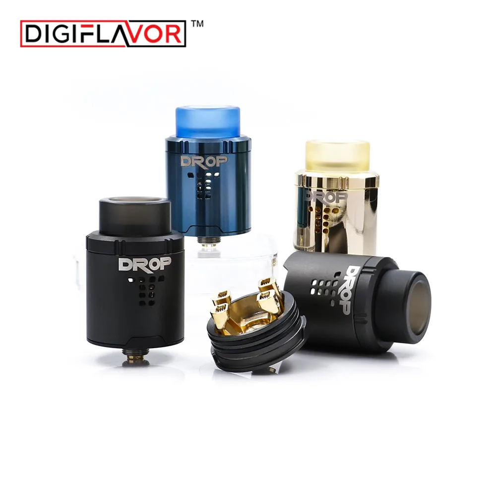 Большая распродажа электронная сигарета Digiflavor Drop RDA с BF squonk 510 pin 24 мм бак для