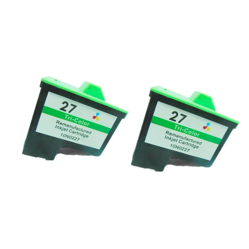 2Pcs LM27 Lex 27 Ink Cartridge for Lexmark i3 Z13 Z23 Z25 Z33 Z35 Z515 Z600 Z603 Z605 Z615 X1100 X1200 X74 X75 X83 X125 X1150
2Pcs LM27 Lex 27 Ink Cartridge for Lexmark i3 Z13 Z23 Z25 Z33 Z35 Z515 Z600 Z603 Z605 Z615 X1100 X1200 X74 X75 X83 X125 X1150