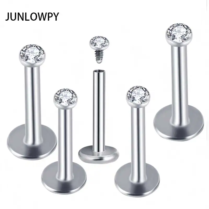 JUNLOWPY 10pcs/lot Surgical Steel Crystal Labret Ring Lip Piercing Lip Earrings Piercing Ombligo Ear Piercing Body Jewelry
JUNLOWPY 10pcs/lot Surgical Steel Crystal Labret Ring Lip Piercing Lip Earrings Piercing Ombligo Ear Piercing Body Jewelry