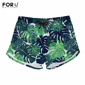 FORUDESIGNS Green Tropical Leaves Pattern Woman Shorts Hawaiian Style Summer Shorts Breathable Vintage Teenage Girls Short Pants
FORUDESIGNS Green Tropical Leaves Pattern Woman Shorts Hawaiian Style Summer Shorts Breathable Vintage Teenage Girls Short Pants