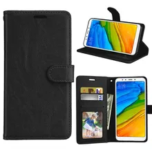 כרטיס ארנק Flip עור מפוצל 5.7For Xiaomi Redmi 5 מקרה עבור Xiaomi Redmi 5 טלפון סלולרי חזרה כיסוי מקרה(China)