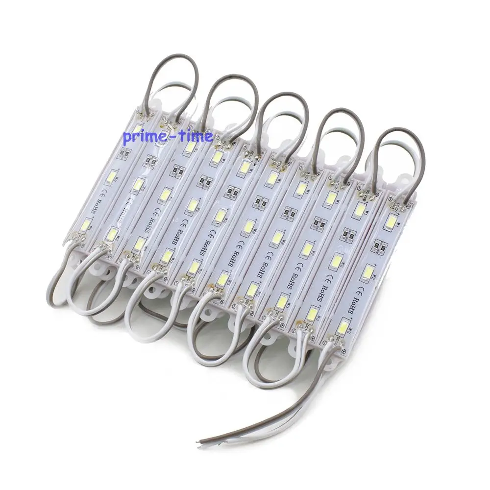 20pcs SMD 5630 LED light module Waterproof LED backlight white Warm white DC12V 1.5W 3 led 45lm/led
20pcs SMD 5630 LED light module Waterproof LED backlight white Warm white DC12V 1.5W 3 led 45lm/led