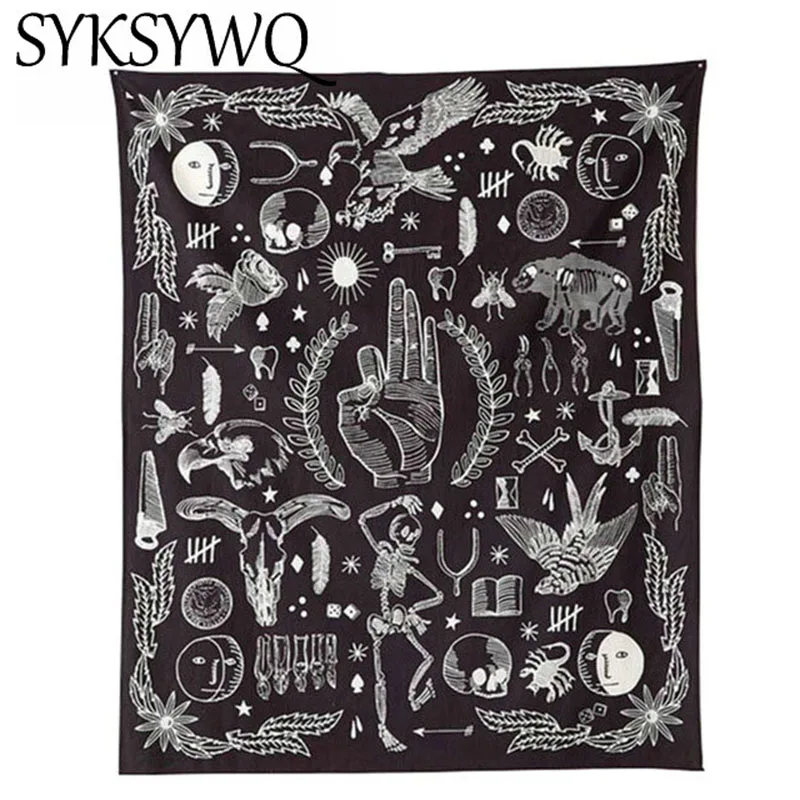 Home Decor Tapestries Bohemia skull india bedspreads tapiz Drop Shipping mandala tapisserie wall chambre
Home Decor Tapestries Bohemia skull india bedspreads tapiz Drop Shipping mandala tapisserie wall chambre