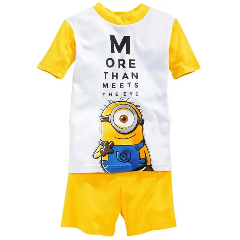 Baby Boys Minions Pajamas Suits Sleepwear Girls Cotton Pyjamas Kid Cartoon Nightwear Toddler Clothing Set Soft Children Clothing
Baby Boys Minions Pajamas Suits Sleepwear Girls Cotton Pyjamas Kid Cartoon Nightwear Toddler Clothing Set Soft Children Clothing