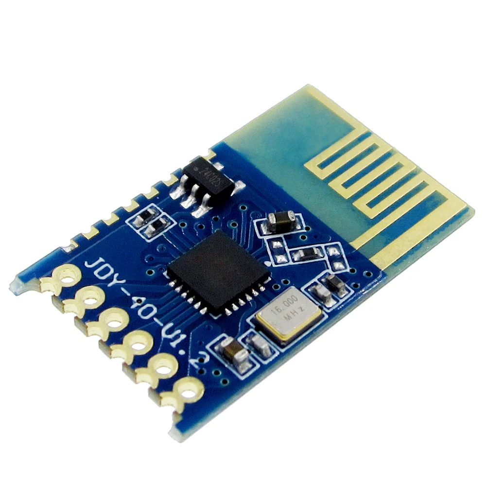 JDY-40 2.4G wireless serial port transmission transceiver and remote communication module super NRF24L01
JDY-40 2.4G wireless serial port transmission transceiver and remote communication module super NRF24L01