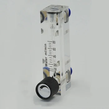 8-80ML/min PMMA Panel Type Liquid Float Flowmeter Water Flow Meter Rotameter With Control Valve Fit 6mm OD Hose Tube
8-80ML/min PMMA Panel Type Liquid Float Flowmeter Water Flow Meter Rotameter With Control Valve Fit 6mm OD Hose Tube