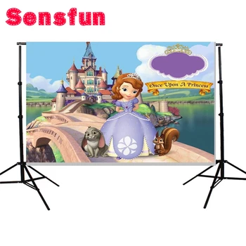 220cm x 150cm Sofia Princess Crown Castle Garden Bridge River Custom Photo Studio Backdrop Background Vinyl
220cm x 150cm Sofia Princess Crown Castle Garden Bridge River Custom Photo Studio Backdrop Background Vinyl
