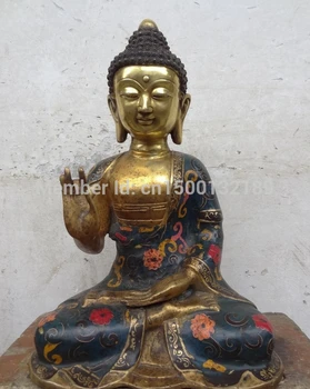 xd 004 16" Tibet Cloisonne Bronze Gilt Buddhist Joss Shakyamuni Sakyamuni Buddha Statue
xd 004 16" Tibet Cloisonne Bronze Gilt Buddhist Joss Shakyamuni Sakyamuni Buddha Statue
