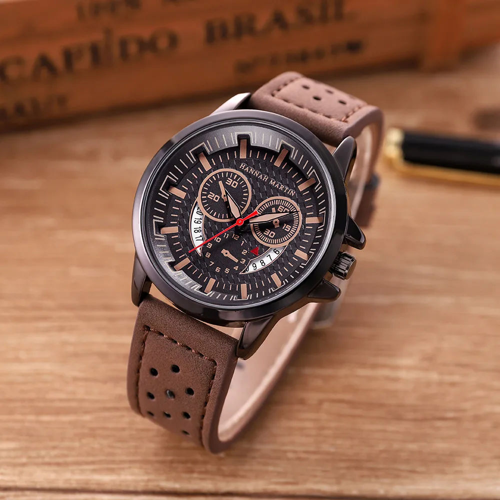 Men Creative Calendar Business Breathable Belt Quartz Watch Men's watch Formal Dress watch Party decoration gifts for male man
Men Creative Calendar Business Breathable Belt Quartz Watch Men's watch Formal Dress watch Party decoration gifts for male man