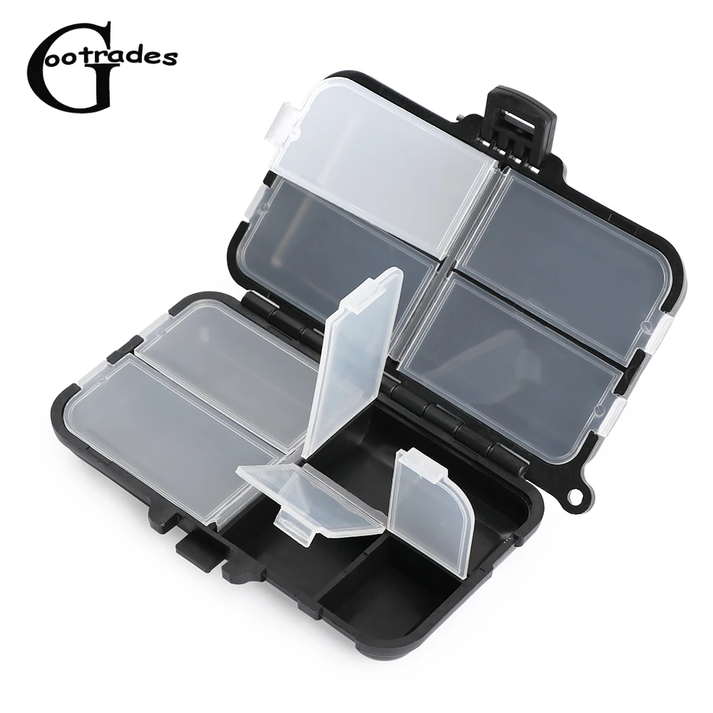 S/L Durable ABS Material Small Fishing Tool Box Black Fishing Lure Storage Box Water proof Lure Container Fishing Accessories
S/L Durable ABS Material Small Fishing Tool Box Black Fishing Lure Storage Box Water proof Lure Container Fishing Accessories