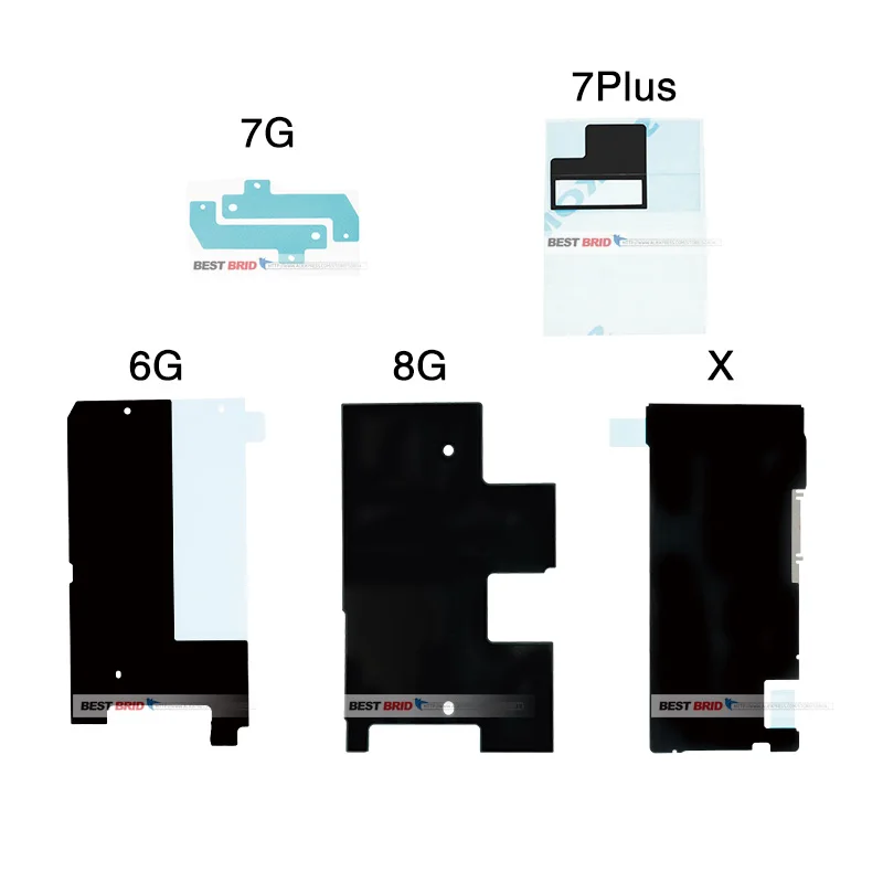 1pcs LCD Metal Back Plate Heat Sink Sticker For iPhone 5G 5S 5C 6G 6S 7G 8G Plus X Radiating Dissipation Antistatic Parts
1pcs LCD Metal Back Plate Heat Sink Sticker For iPhone 5G 5S 5C 6G 6S 7G 8G Plus X Radiating Dissipation Antistatic Parts