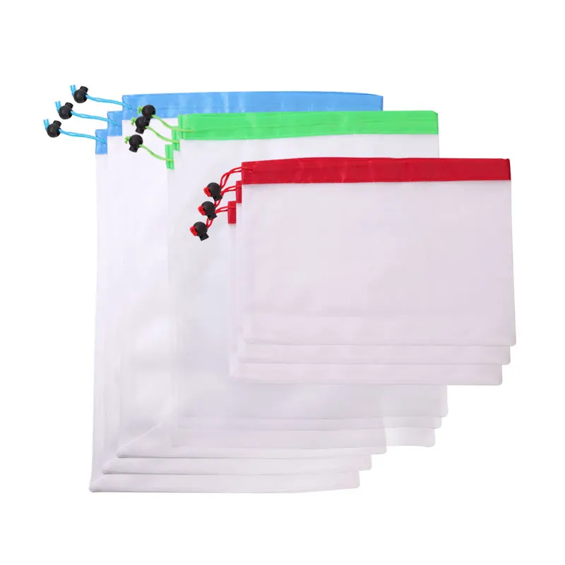 3pcs Reusable Mesh Produce Bags Washable Eco Friendly Bags for Grocery Shopping Storage Fruit Vegetable Toys Sundries
3pcs Reusable Mesh Produce Bags Washable Eco Friendly Bags for Grocery Shopping Storage Fruit Vegetable Toys Sundries