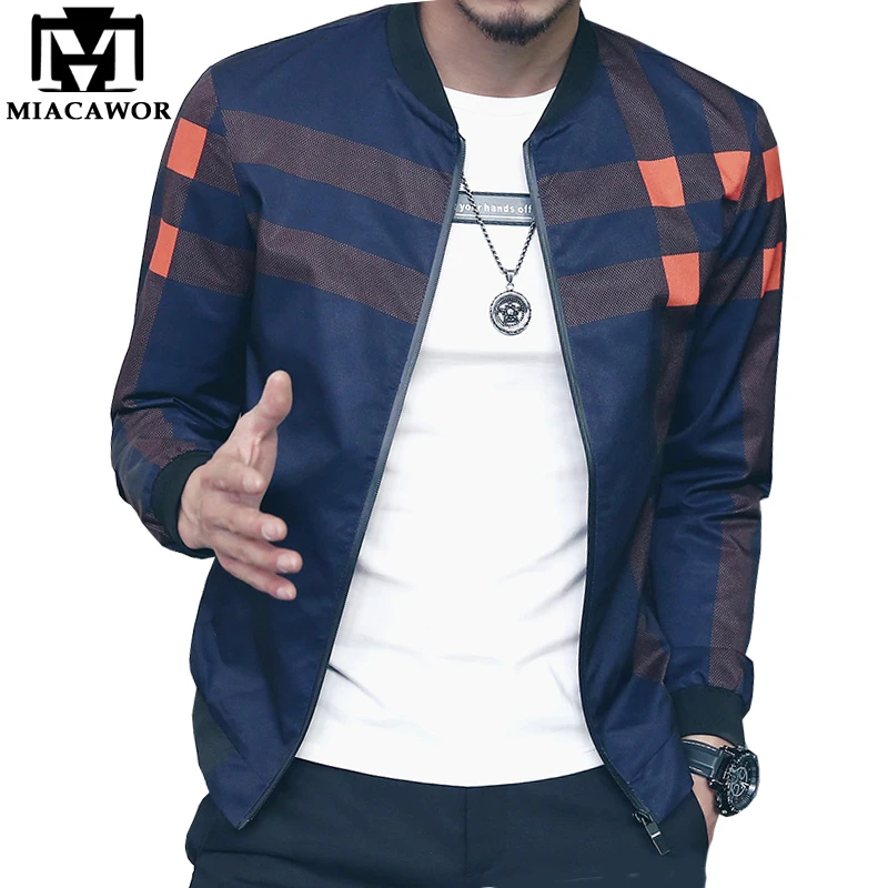 5XL New 2019 Plaid Print Men Bomber Jacket Men Outerdoor Overcoat Casual Men Coat Slim Fit Jaqueta Masculina MJ307
5XL New 2019 Plaid Print Men Bomber Jacket Men Outerdoor Overcoat Casual Men Coat Slim Fit Jaqueta Masculina MJ307