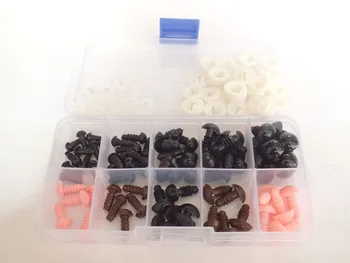 75pcs Toy eye and nose Plastic Black Doll Puppet Eyes Animal Crafts Safety Eyes For Teddy Bear Children Toy Animal Felting
75pcs Toy eye and nose Plastic Black Doll Puppet Eyes Animal Crafts Safety Eyes For Teddy Bear Children Toy Animal Felting