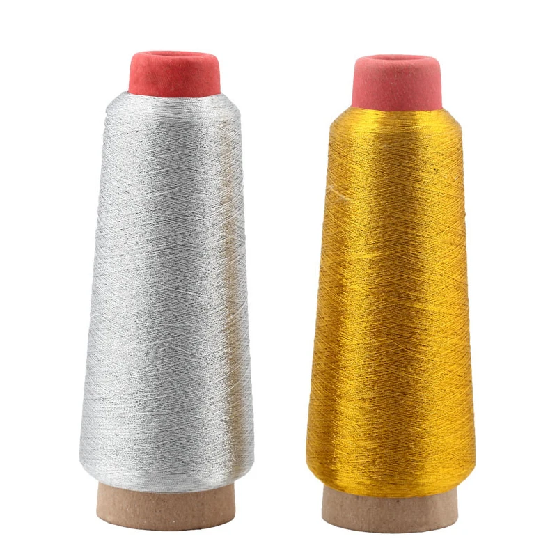 Gold Silver Computer Cross-stitch Embroidery Threads 3000M Sewing Thread Textile Metallic Yarn Woven Sewing Machine Cones Line
Gold Silver Computer Cross-stitch Embroidery Threads 3000M Sewing Thread Textile Metallic Yarn Woven Sewing Machine Cones Line