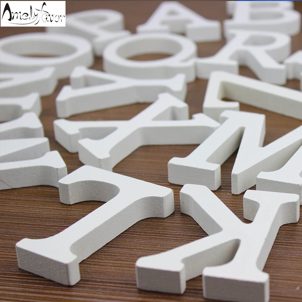 8CM Wedding Decoration Artificial Wood wooden Letters Wedding Birthday Home wedding decoration White Letters for name or logo
8CM Wedding Decoration Artificial Wood wooden Letters Wedding Birthday Home wedding decoration White Letters for name or logo