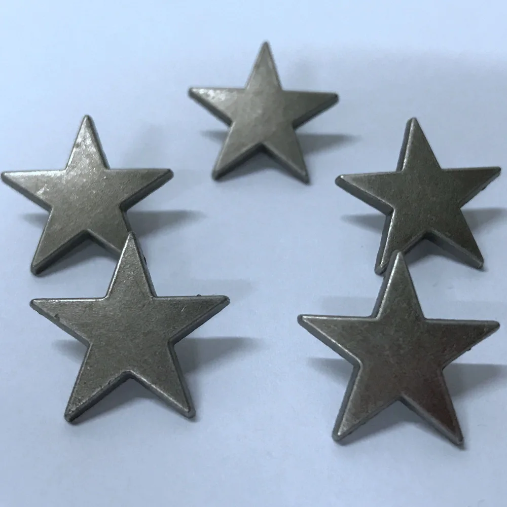New Coming 50PCS 17.5MM Antique Silver Star Studs Rivet Punk Star Spikes Shoes Belt Bag Accessories Leather Craft Shipping Free
New Coming 50PCS 17.5MM Antique Silver Star Studs Rivet Punk Star Spikes Shoes Belt Bag Accessories Leather Craft Shipping Free