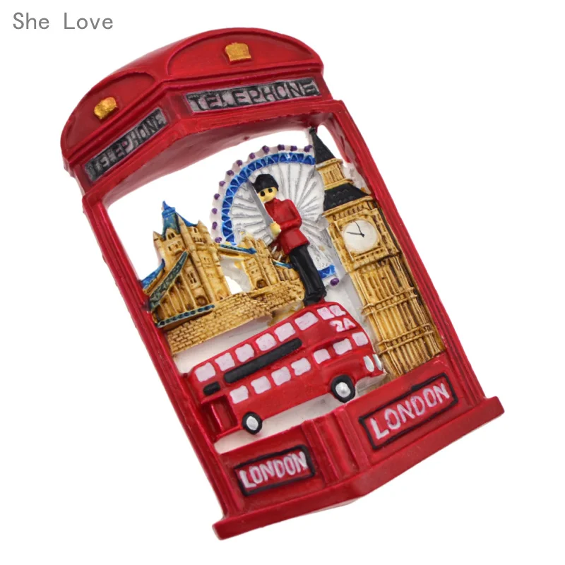 She Love 3D Red Resin Travel London Bridge United Kingdom Fridge Magnet Big Ben Souvenir Home Decoration
She Love 3D Red Resin Travel London Bridge United Kingdom Fridge Magnet Big Ben Souvenir Home Decoration