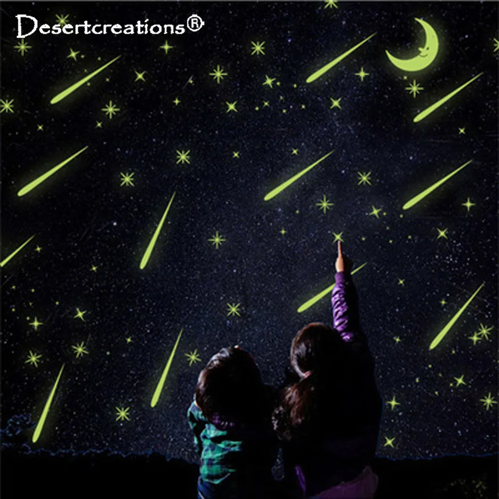 Glow in Dark Luminous Cartoon Moon Star Nursery Baby Room Home Decor Wall Stickers Kids Rooms Decal Fluorescent Wall Stickers
Glow in Dark Luminous Cartoon Moon Star Nursery Baby Room Home Decor Wall Stickers Kids Rooms Decal Fluorescent Wall Stickers