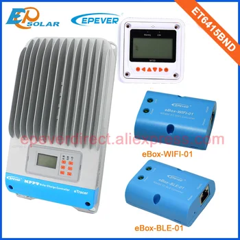 Charger Battery 12V/24V/36V/48V auto work controller solar tracking system MPPT ble wifi eBOX ET6415BND+MT50 Meter remote 60A
Charger Battery 12V/24V/36V/48V auto work controller solar tracking system MPPT ble wifi eBOX ET6415BND+MT50 Meter remote 60A