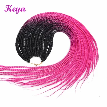 Crochet Box Braids 24 Strands Synthetic Crochet Hair Extensions 24 Inch Heat Resistant Fiber Ombre Pink Hair Blue For Women
Crochet Box Braids 24 Strands Synthetic Crochet Hair Extensions 24 Inch Heat Resistant Fiber Ombre Pink Hair Blue For Women