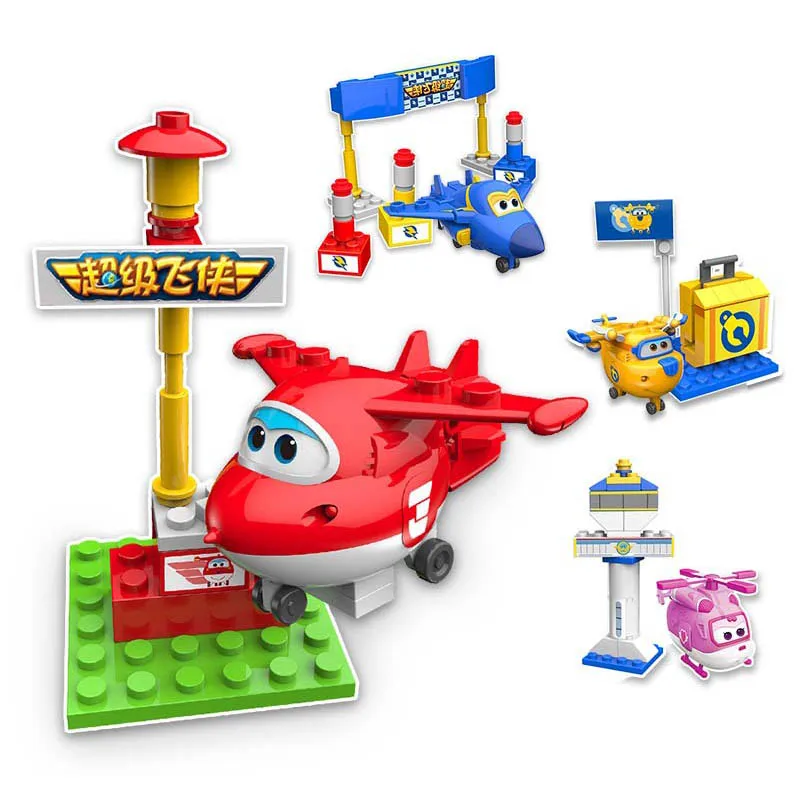 NEW robot Super Wings mini figura Assembly Building Blocks Educational DIY Transformation Models Toys Birthday Gift For Kids
NEW robot Super Wings mini figura Assembly Building Blocks Educational DIY Transformation Models Toys Birthday Gift For Kids