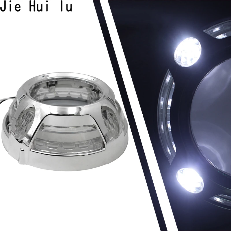 2Pcs Switchback LED Daytime Running Light 3.0 Projector Lens Angel Eyes for Panamera Auto Headlight White Turn Signal
2Pcs Switchback LED Daytime Running Light 3.0 Projector Lens Angel Eyes for Panamera Auto Headlight White Turn Signal