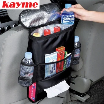 Kayme new multifunction car organizer back seat cool bag insulated auto pocket for children drink holder with mesh storage bag
Kayme new multifunction car organizer back seat cool bag insulated auto pocket for children drink holder with mesh storage bag