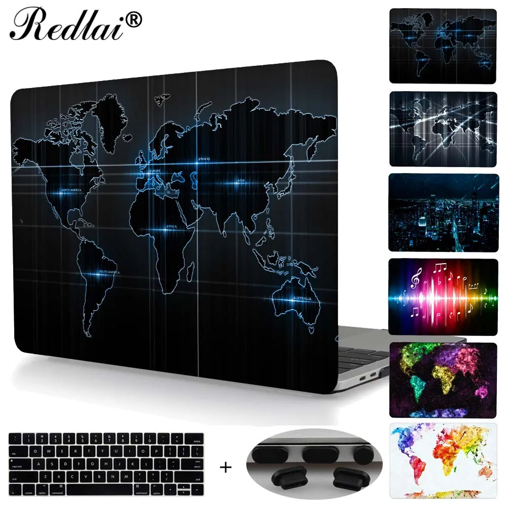 World Map Crystal Black Print Plactis Hard Case For Macbook Pro 13 inch A1706 & Pro 15" with Touch Bar & A1708 Released in 2016
World Map Crystal Black Print Plactis Hard Case For Macbook Pro 13 inch A1706 & Pro 15" with Touch Bar & A1708 Released in 2016
