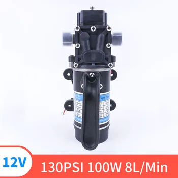 DC 12V 130PIS 100W 8L / Min High Quality Small Safety High Pressure Miniature Diaphragm Self-priming Pump For Liquid Filling
DC 12V 130PIS 100W 8L / Min High Quality Small Safety High Pressure Miniature Diaphragm Self-priming Pump For Liquid Filling