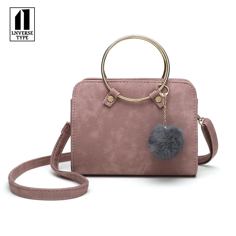 Woman Handbag Shoulder Messenger Bag with Hardware Handle Velvet Ball Ornament bags for women 2019 crossbody bag for girl female
Woman Handbag Shoulder Messenger Bag with Hardware Handle Velvet Ball Ornament bags for women 2019 crossbody bag for girl female