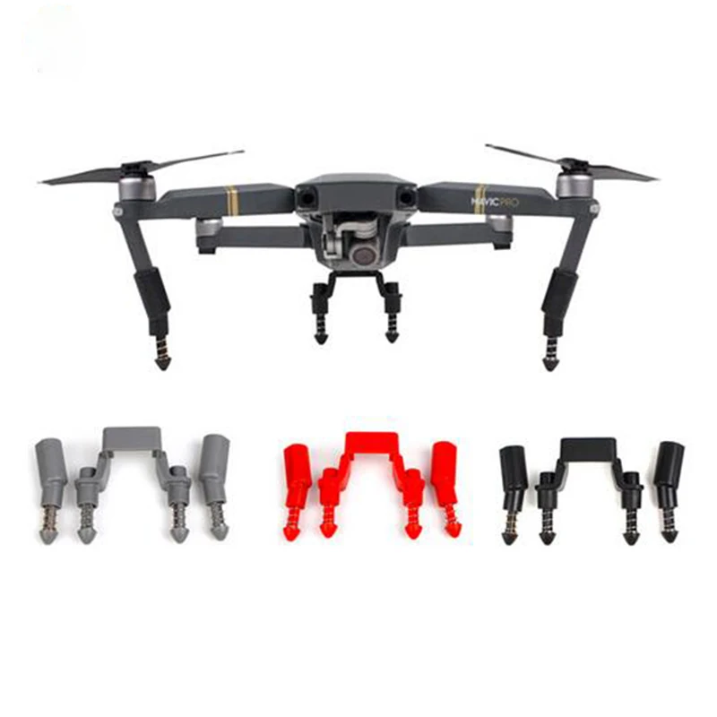 Shock-absorbing Landing Gear for DJI Mavic Pro Heightened Stabilizers Leg for DJI Mavic Pro Gimbal Protector Landing Skid
Shock-absorbing Landing Gear for DJI Mavic Pro Heightened Stabilizers Leg for DJI Mavic Pro Gimbal Protector Landing Skid