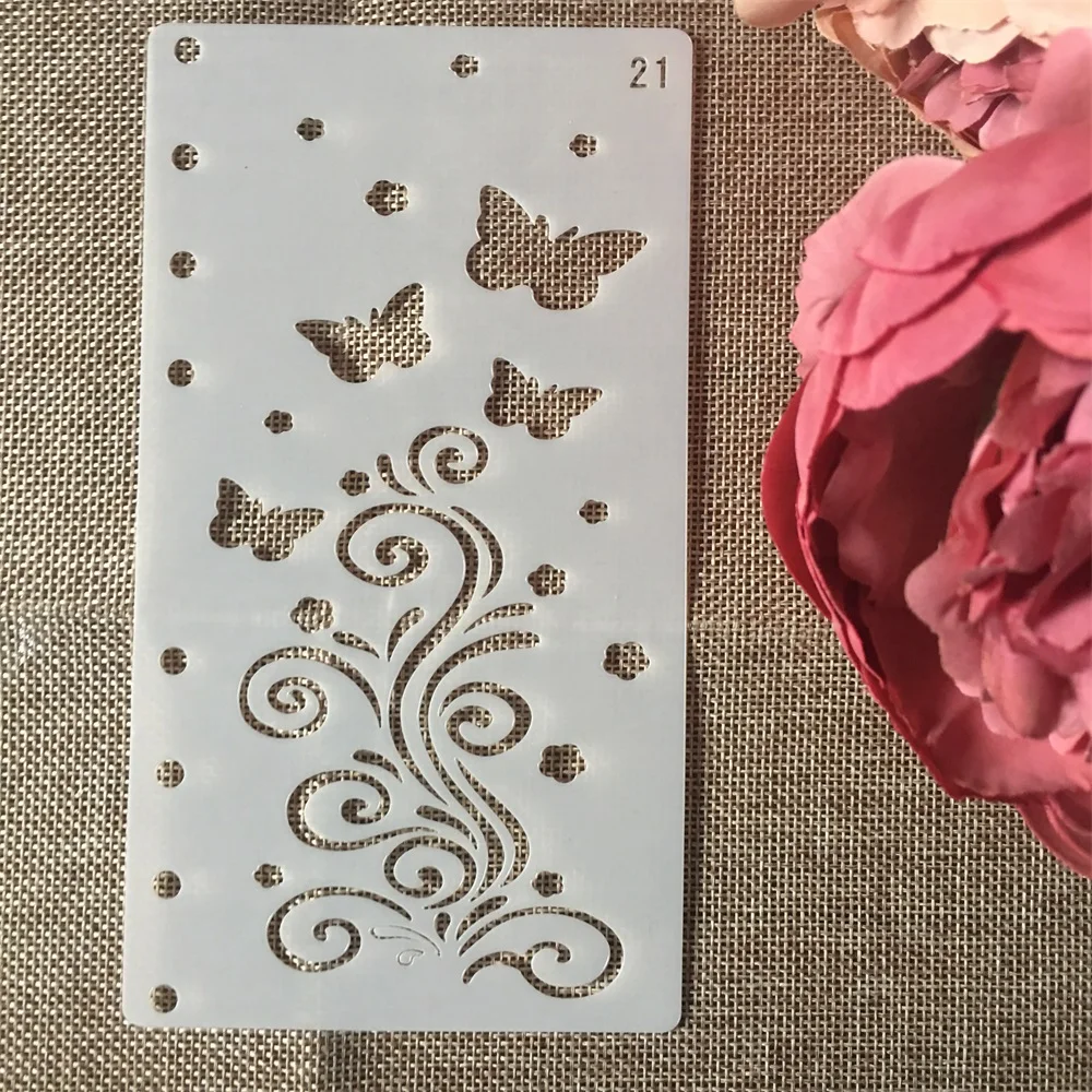 1Pcs A6 Butterfly Floral DIY Craft Layering Stencils Painting Scrapbooking Stamping Embossing Album Paper Card Template
1Pcs A6 Butterfly Floral DIY Craft Layering Stencils Painting Scrapbooking Stamping Embossing Album Paper Card Template