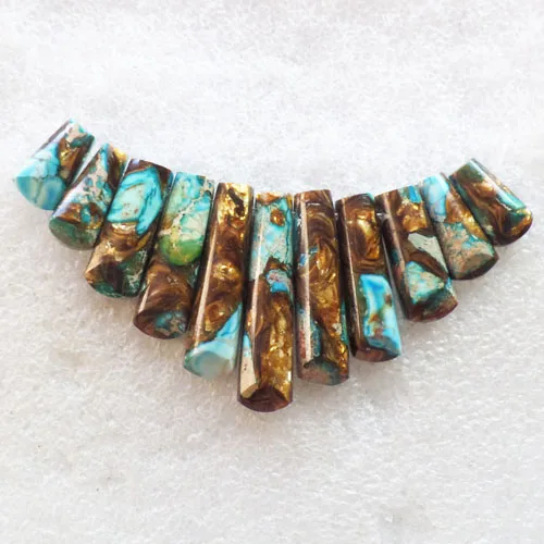 Free Shipping 11pcs Beautiful Blue Turquoises & Bronzite Freeform Pendant Bead Set (Min.order 10$ mix) ZH0308002
Free Shipping 11pcs Beautiful Blue Turquoises & Bronzite Freeform Pendant Bead Set (Min.order 10$ mix) ZH0308002