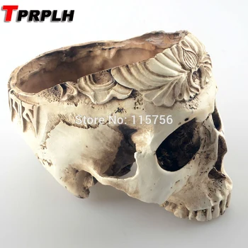TPRPLH Garden room Decorative Resin Human Skull seeds flowers Planter Skeleton bonsai mince vegetables Container W28138
TPRPLH Garden room Decorative Resin Human Skull seeds flowers Planter Skeleton bonsai mince vegetables Container W28138