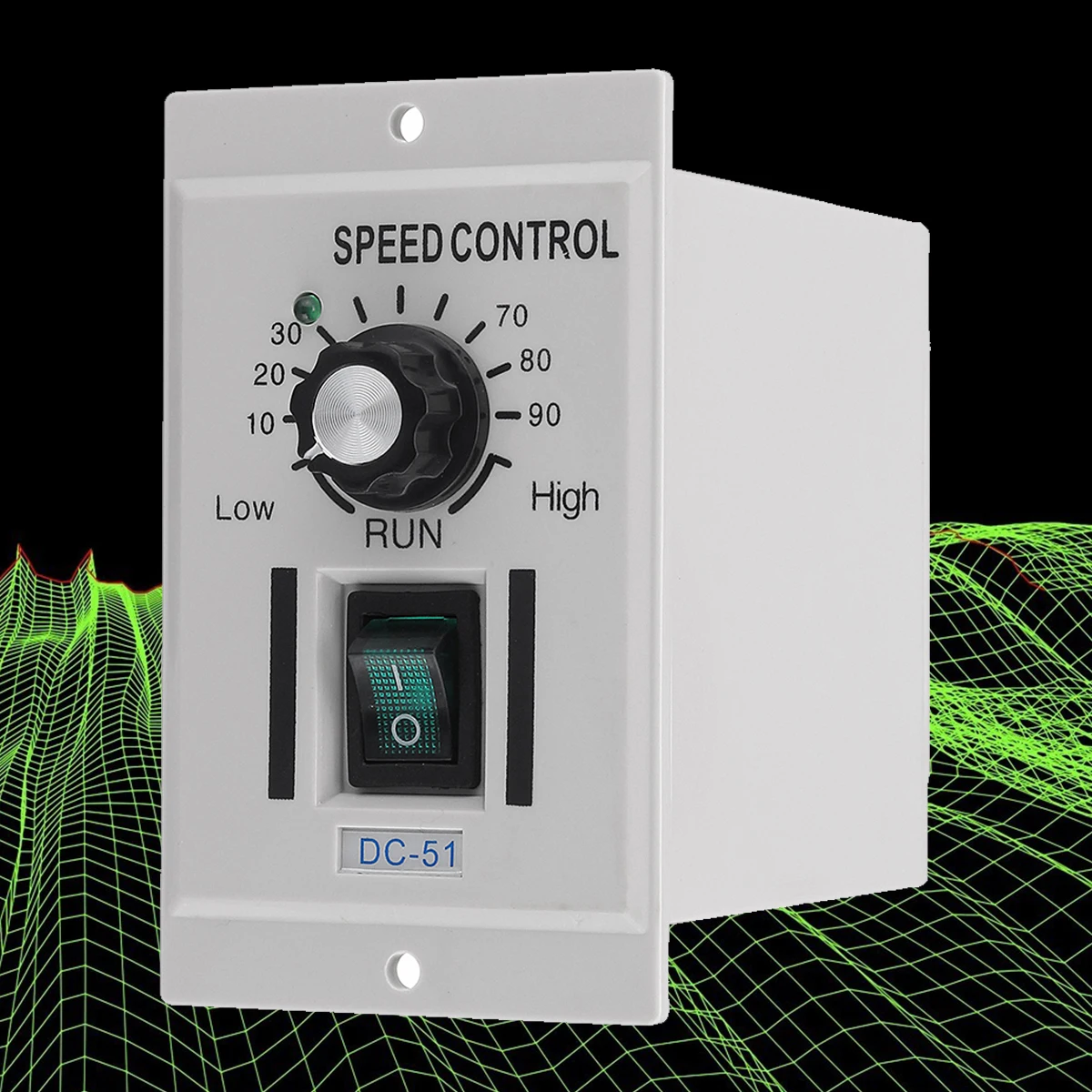 AC 220V Electronic Tool Motor Speed Controller Rotary Knob Voltage Regulator Controller DC Motor Variable Control DC0-90V
AC 220V Electronic Tool Motor Speed Controller Rotary Knob Voltage Regulator Controller DC Motor Variable Control DC0-90V