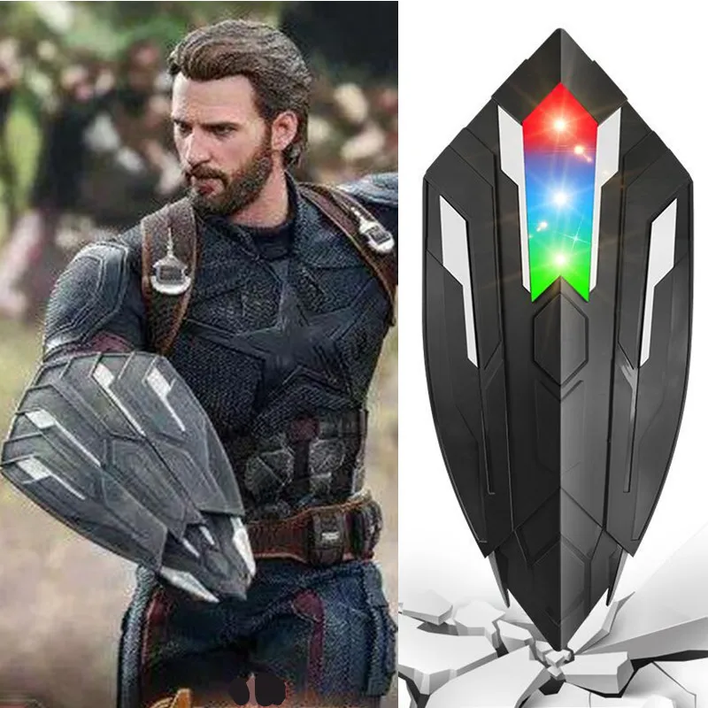 Voice flash Shield For Captain America Costume with LED light Children Captain America Shield Cosplay Carnival Purim party props
Voice flash Shield For Captain America Costume with LED light Children Captain America Shield Cosplay Carnival Purim party props