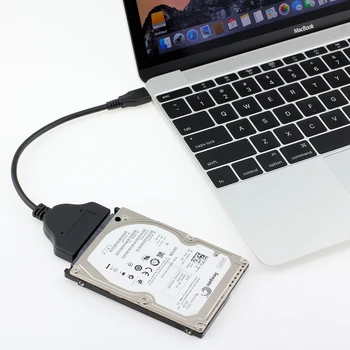 Type C USB 3.1 USB-C Type-C Male to SATA 22 Pin 2.5" Hard disk driver SSD OTG Adapter Connector Cable 20cm SATA2 for Macbook
Type C USB 3.1 USB-C Type-C Male to SATA 22 Pin 2.5" Hard disk driver SSD OTG Adapter Connector Cable 20cm SATA2 for Macbook