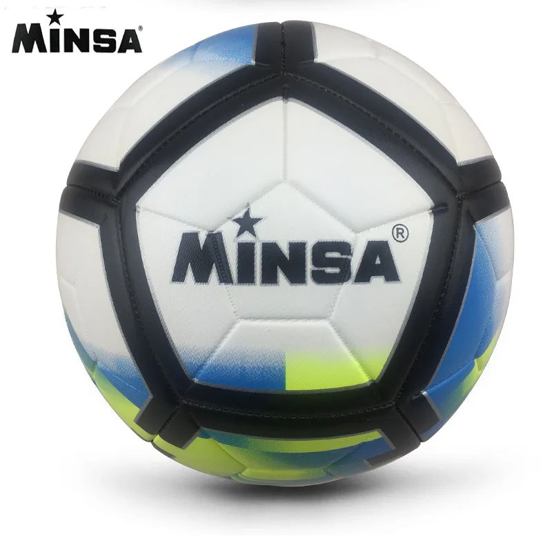 2018 MINSA High Quality Size 5 PU Soccer Ball Football Ball for Match Training Balls
2018 MINSA High Quality Size 5 PU Soccer Ball Football Ball for Match Training Balls