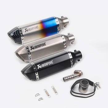51MM Unversal Motorcycle Exhaust Modify Pipe With Muffler For NMAX155 R15 R25 R3 MT-03 FZ6N FZ400 FZ6 ATV Bik Exhaust
51MM Unversal Motorcycle Exhaust Modify Pipe With Muffler For NMAX155 R15 R25 R3 MT-03 FZ6N FZ400 FZ6 ATV Bik Exhaust