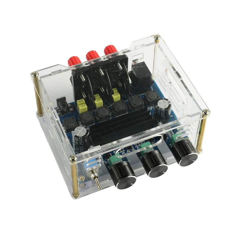 TPA3116D2 2.1 High Power Digital Amplifier Board Stereo+Subwoofer Audio Amplifiers 50W*2+100W For Stage Speaker amplificador DIY
TPA3116D2 2.1 High Power Digital Amplifier Board Stereo+Subwoofer Audio Amplifiers 50W*2+100W For Stage Speaker amplificador DIY