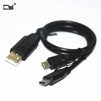 USB 2.0 Male Type A to Type-c USB 3.1 & Micro USB cable Cord for MacBook Pro Charger Adapter for Samsung Xiaomi Huawei Phone 
USB 2.0 Male Type A to Type-c USB 3.1 & Micro USB cable Cord for MacBook Pro Charger Adapter for Samsung Xiaomi Huawei Phone